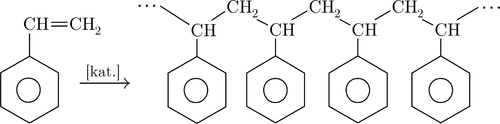 Polymérisation du styrol